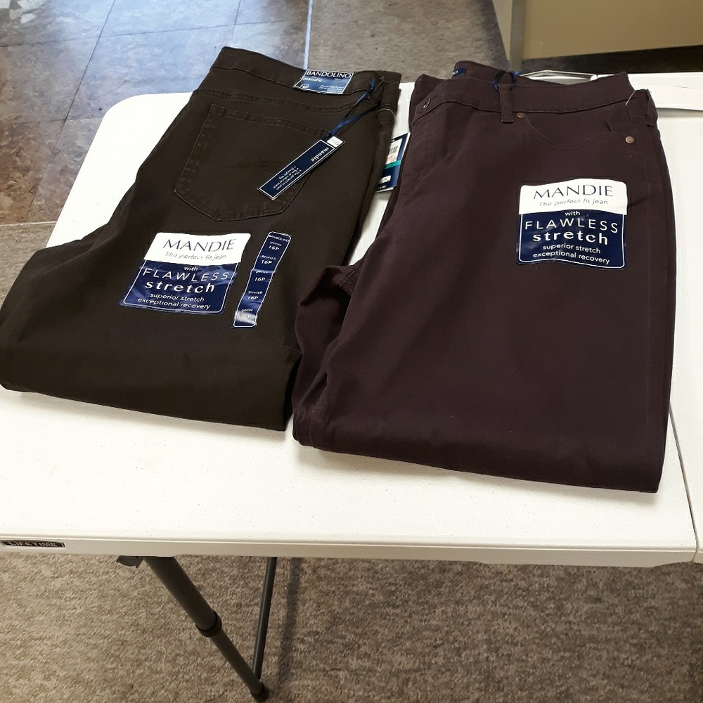 Two Bandolino pants NWT